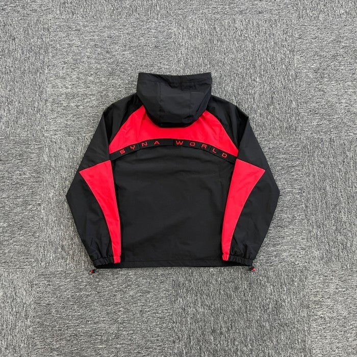 Syna World Vortex Woven - Jacket/Shorts/Suit - Black Red