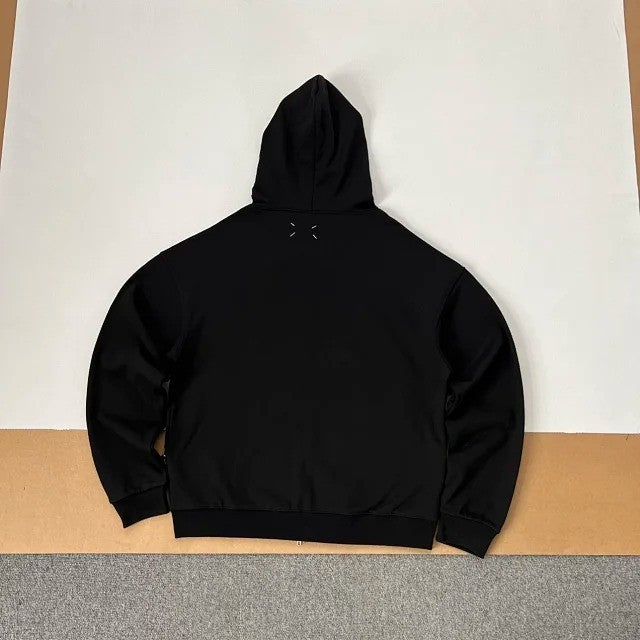 Maison Margiela MM6 Three-Zipper Hoodie - Black