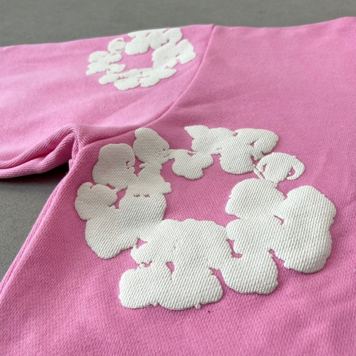 Denim Tears - The Cotton Wreath Pink Hoodie