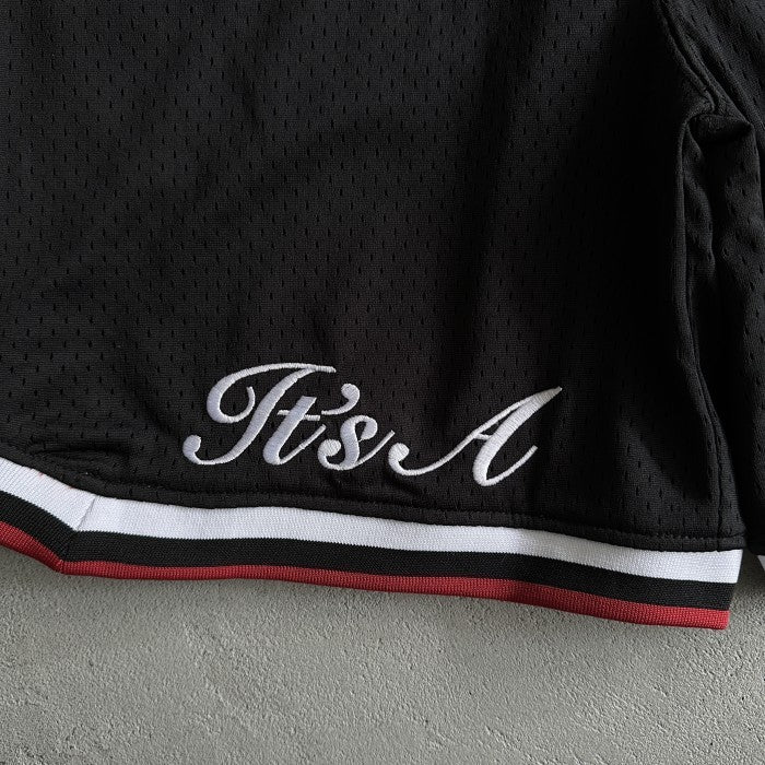 Trapstar Irongate Arch It's A Secret Basketball Mesh Shorts - Grey/Sea