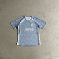 Trapstar London Irongate Football Jersey - Grey/Blue