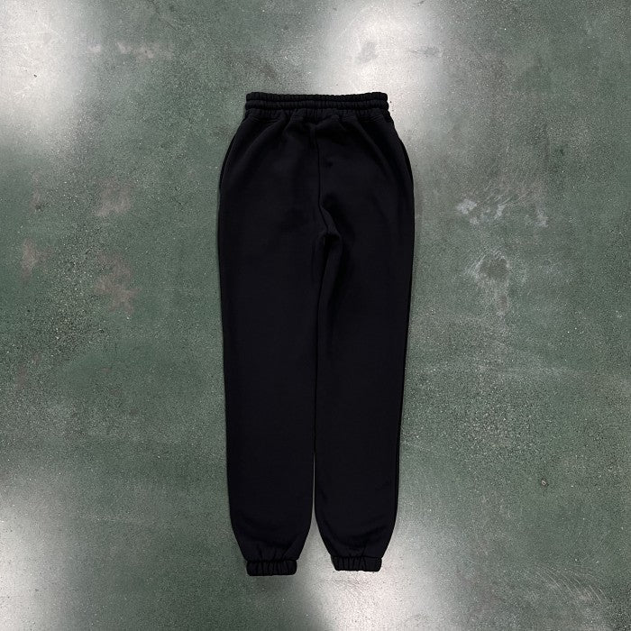 Trapstar Wildcard chenille Hoodie Tracksuit - Black Monochrome Edition