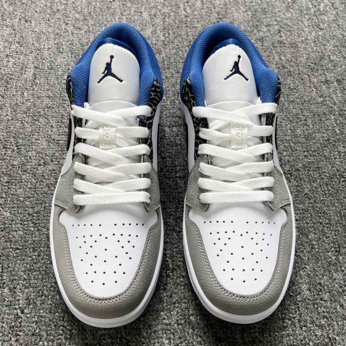 Air Jordan 1 Low SE 'True Blue'/ 'Indigo' DM1199-140