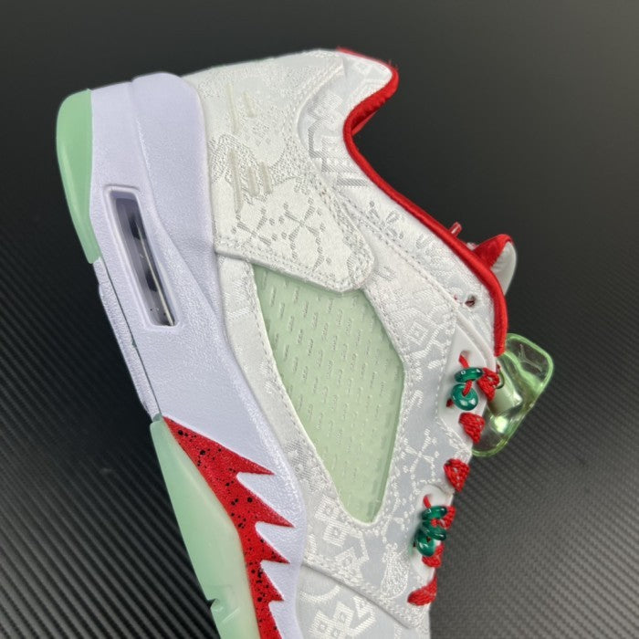 CLOT x Air Jordan 5 Retro Low 'White Silk 20th Anniversary'