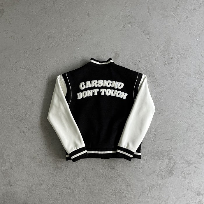 Carsicko - Don't Touch Black Varsity Jacket