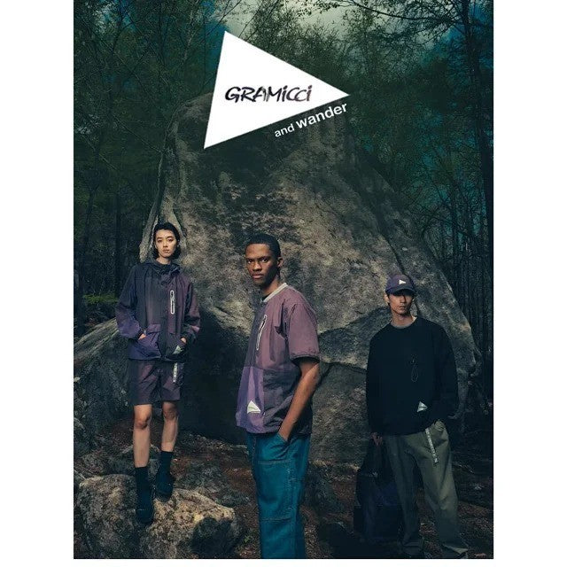 Gramicci x and wander Patchwork Wind Tee