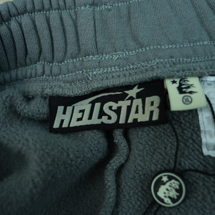 Hellstar Grey Future Flame Sweatpants