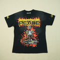 Hellstar Reach Your Inner Peace Fire T-shirt - Black
