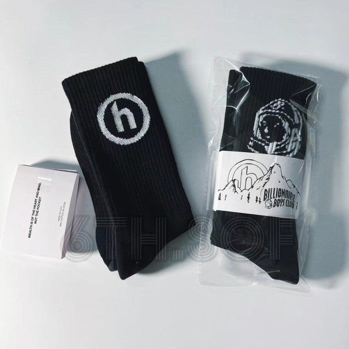 Hidden NY x Billionaire Boys Club Socks Black/White - FW20