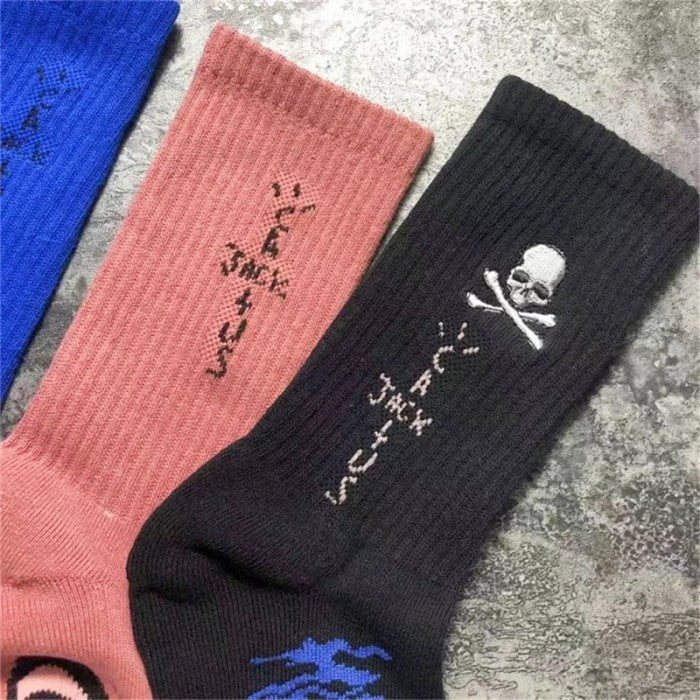 Kaos Kaki Travis Scott Cactus Jack For Mastermind Socks
