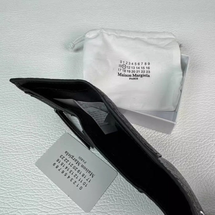 MAISON MARGIELA - Tri-fold leather wallet