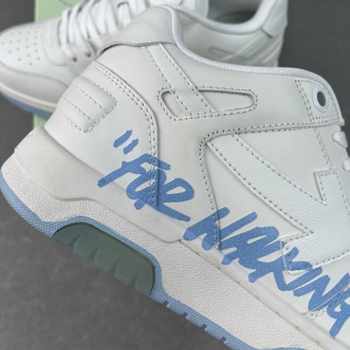 OFF-WHITE Out Of Office 'For Walking' Low Tops Sneakers - White Light Blue