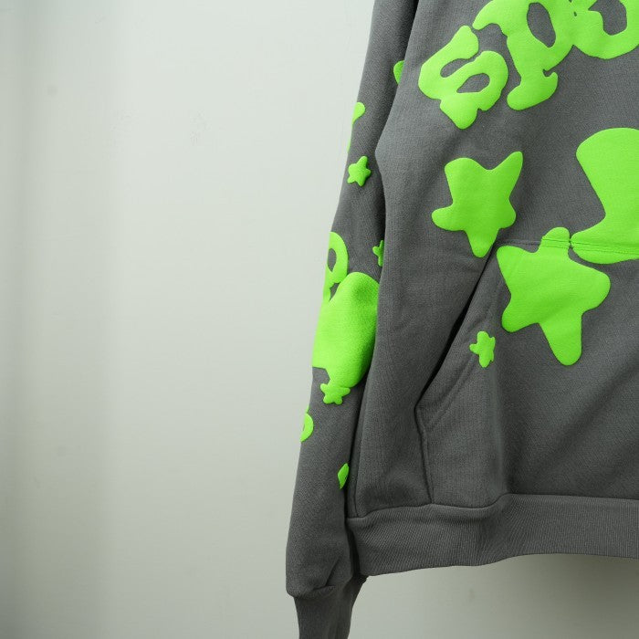 SP5DER Beluga Hoodie - Slate Grey