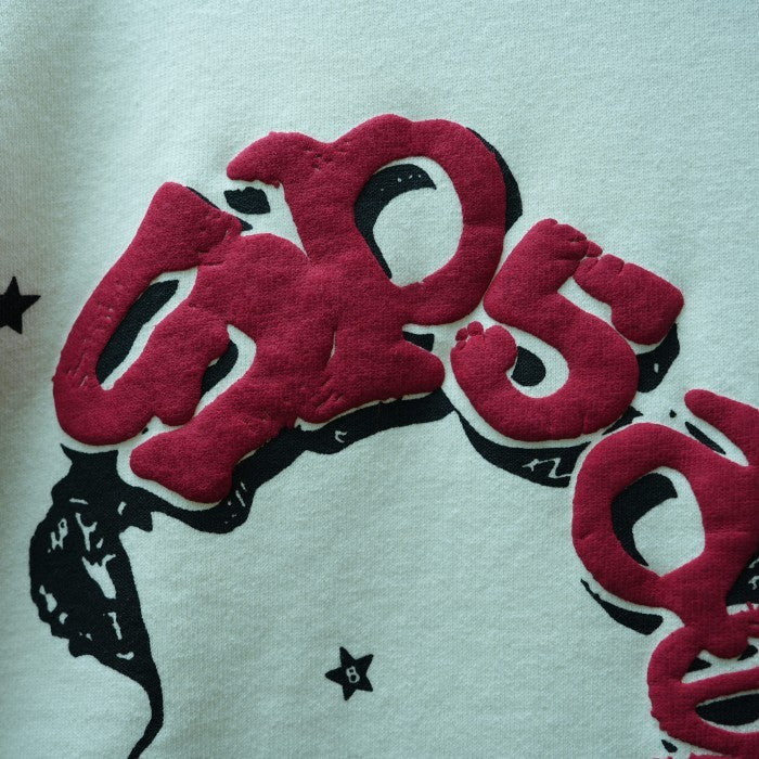 Sp5der x Mariah The Scientist Scorpion Hoodie - Cream