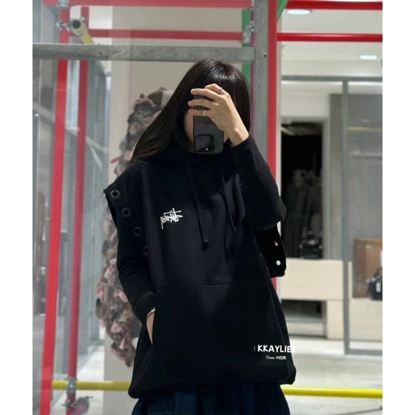 Stussy Junya Watanabe Hooded Vest - Black - SS24