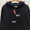 Supreme Comme des Garcons SHIRT Split Box Logo Hoodie - Black