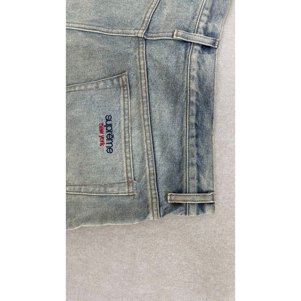 Supreme Baggy Jeans - Dirty Indigo