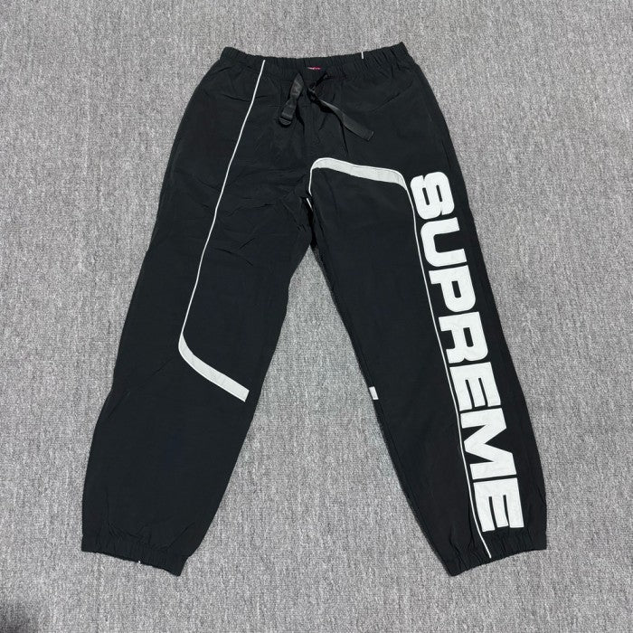 Supreme S Paneled Tracksuit - Jacket & Pants - Black