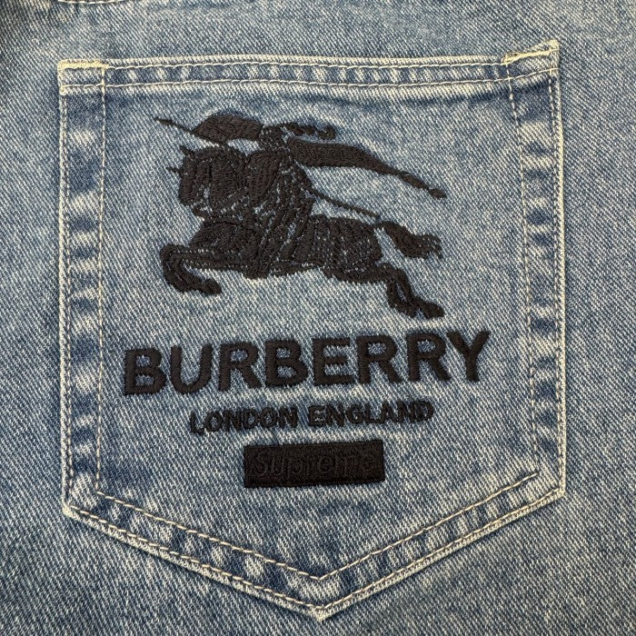Supreme x BBR Regular Denim Jeans - Washed Blue