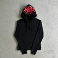 Syna World Logo Tracksuit - Black/ Red