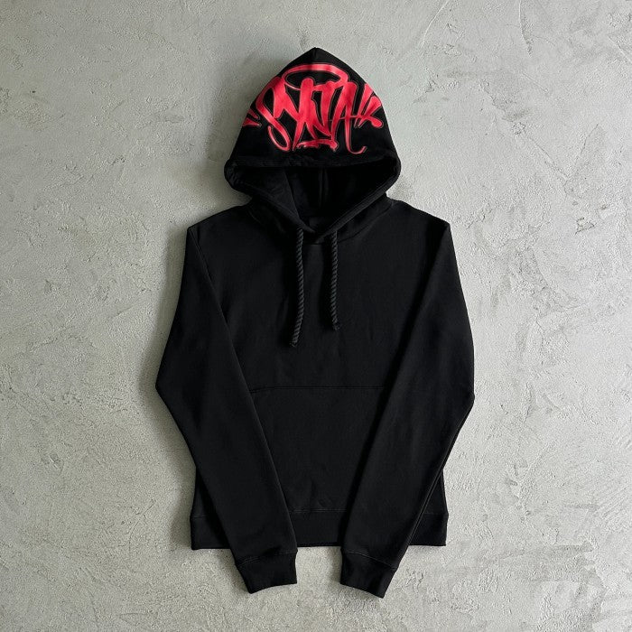 Syna World Logo Tracksuit - Black/ Red
