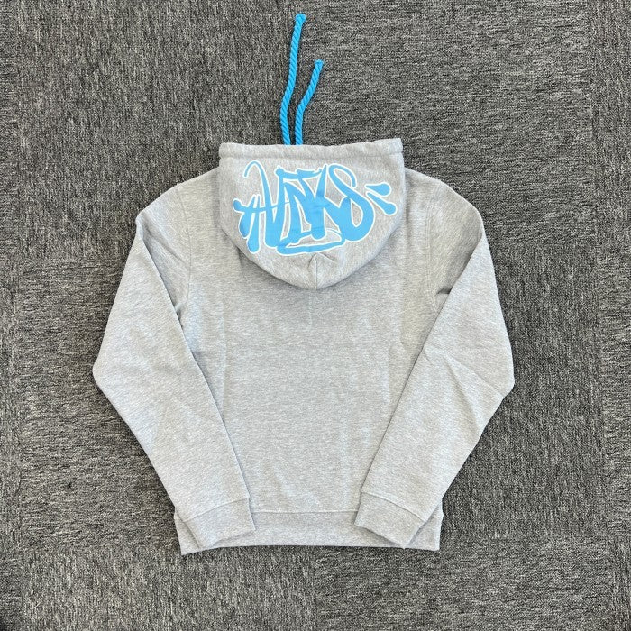 Syna World Logo Tracksuit - Grey/Blue