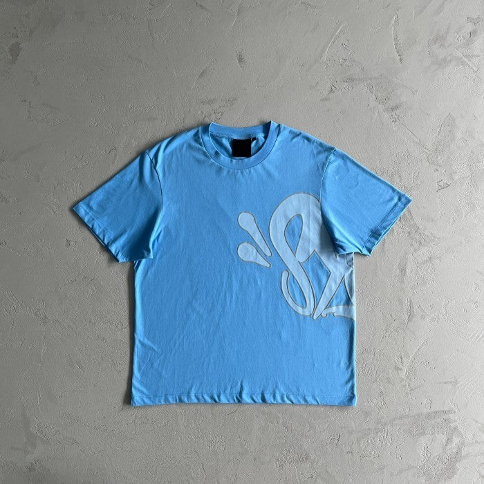 Syna World Syna Logo T-shirt & Short Set/ Suit - Sky Blue