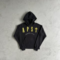 Trapstar Irongate Arch chenille 2.0 Tracksuit - Hoodie & Pants Set - Black/Yellow