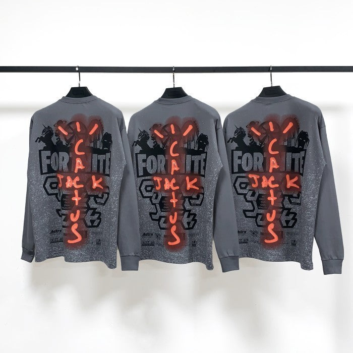 Travis Scott Astronomical Tour x Fortnite Long-Sleeve Tee