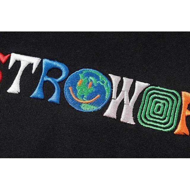 Travis Scott Astroworld Logo Hoodie Black - FW18