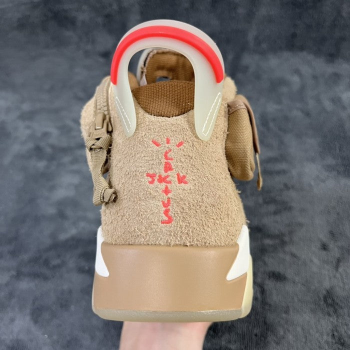 Travis Scott x Air Jordan 6 Retro 'British Khaki'