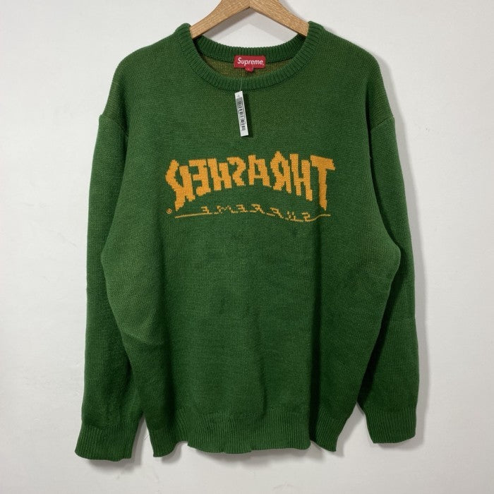 Thrasher x Supreme Sweater (FW21) - Green