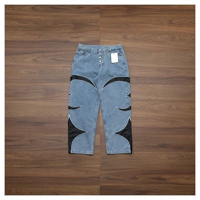 Thug Club - TC Leather Washing Denim Pants