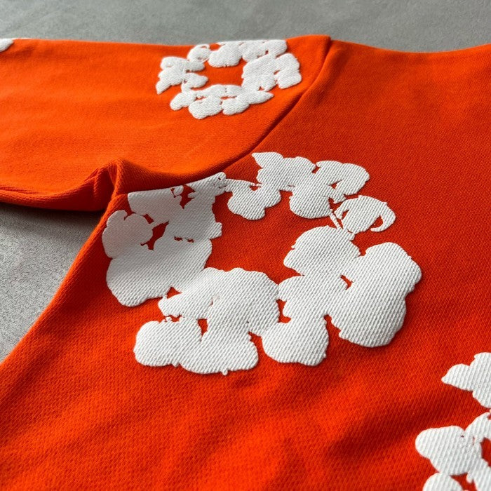 Denim Tears - The Cotton Wreath Orange Hoodie