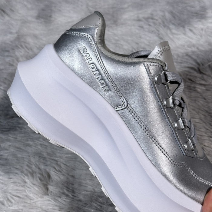 Comme des Garcons x Salomon SR811 Leather Platform - Silver