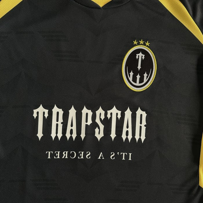 Trapstar Irongate Carnival Edition Football Jersey - Black/Yellow