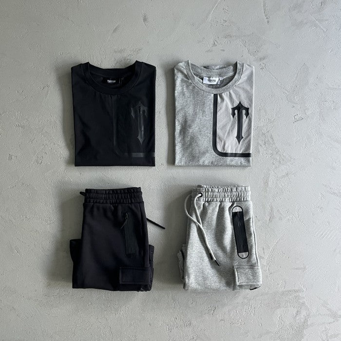 Trapstar Irongate T Tech Zip T-Shirt & Shorts Set/ Suit