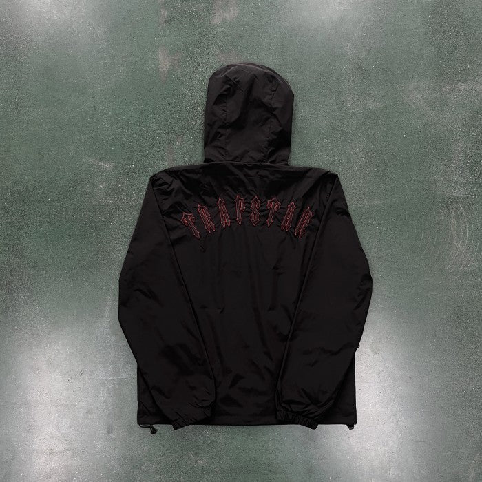 Trapstar Irongate T Windbreaker - Black/Red