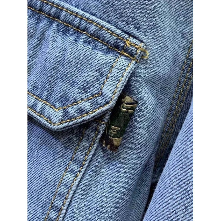 Aape By A Bathing Ape Denim Long-Sleeve Shirt - SS19