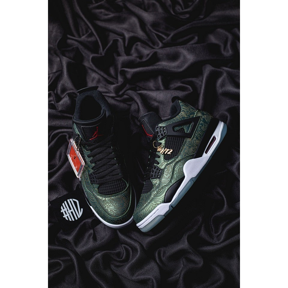 Air Jordan 4 Green Laser ( Limited 68 Pairs )