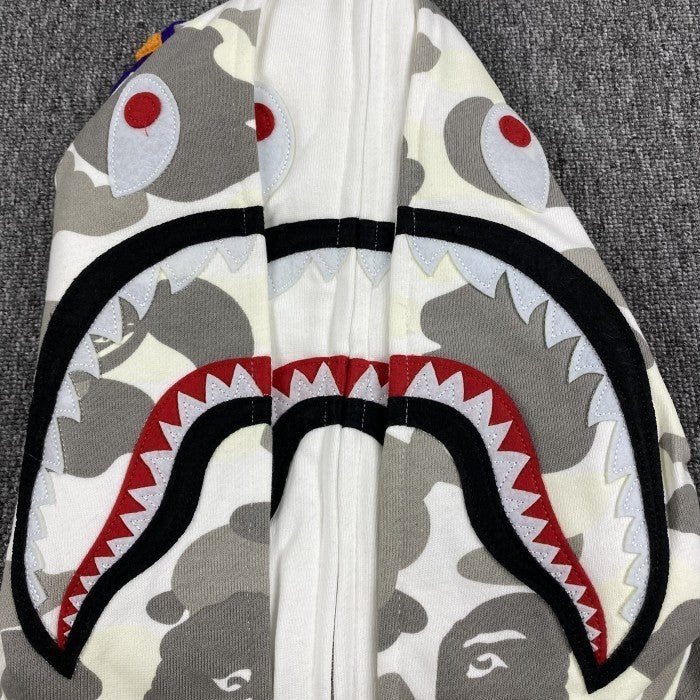 BAPE City Camo Shark Wide Full Zip Double Hoodie