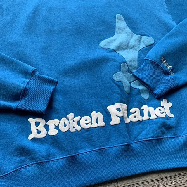 Broken Planet Market BPM Blue Hoodie