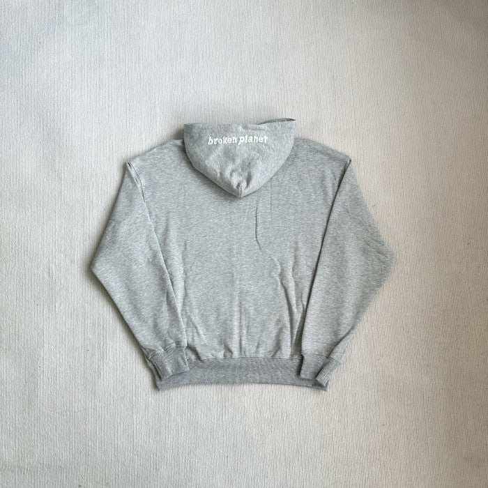 Broken Planet Zip-Up - Hoodie Sweatpants Set - Heather Gray