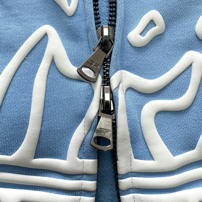 Broken Planet Zip-Up - Hoodie Sweatpants Set - Light Blue
