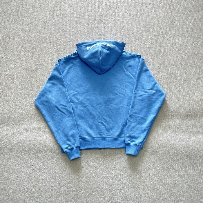 Broken Planet Zip-Up - Hoodie Sweatpants Set - Light Blue