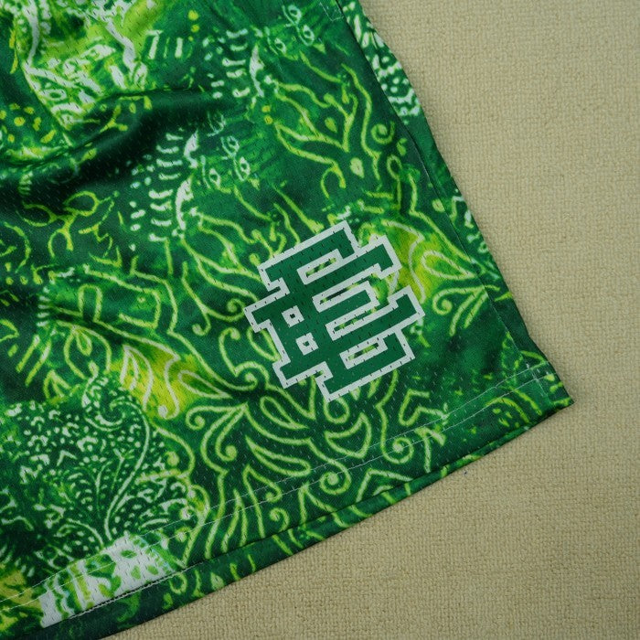 Eric Emanuel EE Basic Short - Neon Green Paisley