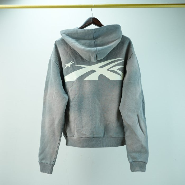 Hellstar Studios Zip Hoodie Gray