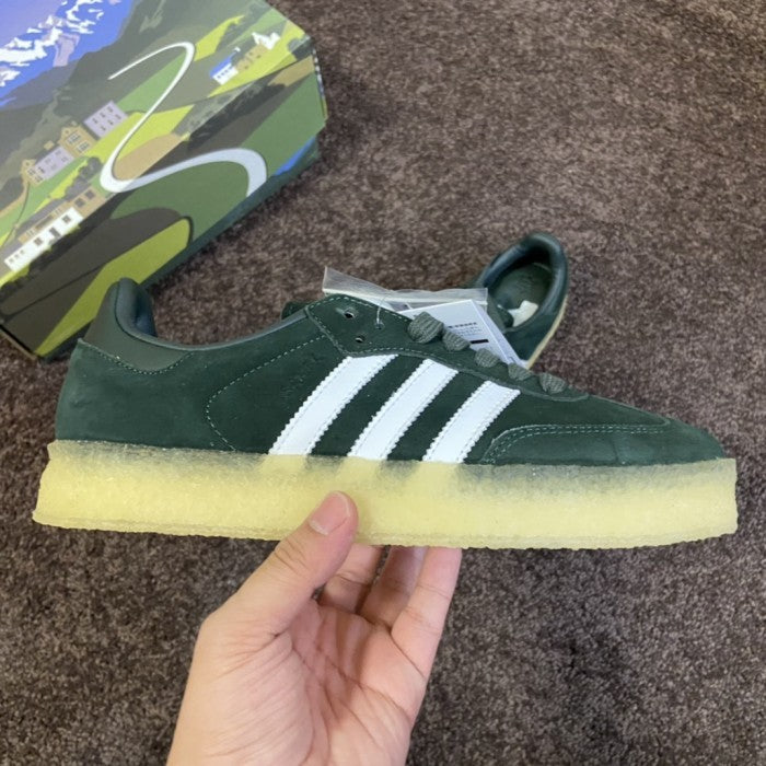 KITH Ronnie Fieg × Clarks × adidas Originals 8th Street Samba Shadow Green