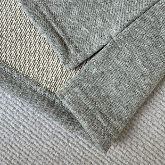 Martine Rose Zip Up Polo Grey