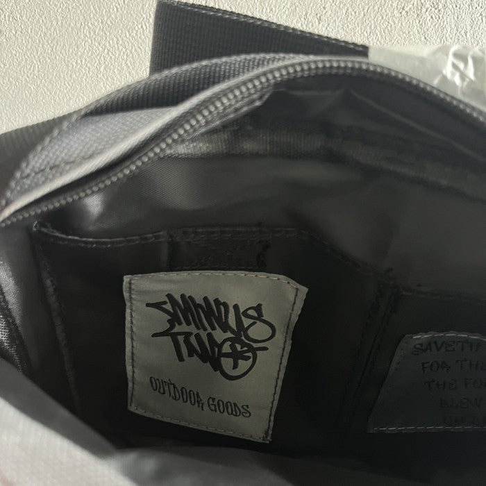 Minus Two Black Grey Bag/ Satchel